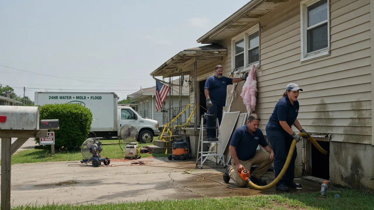Water Damage Repair in Pisek, ND near me